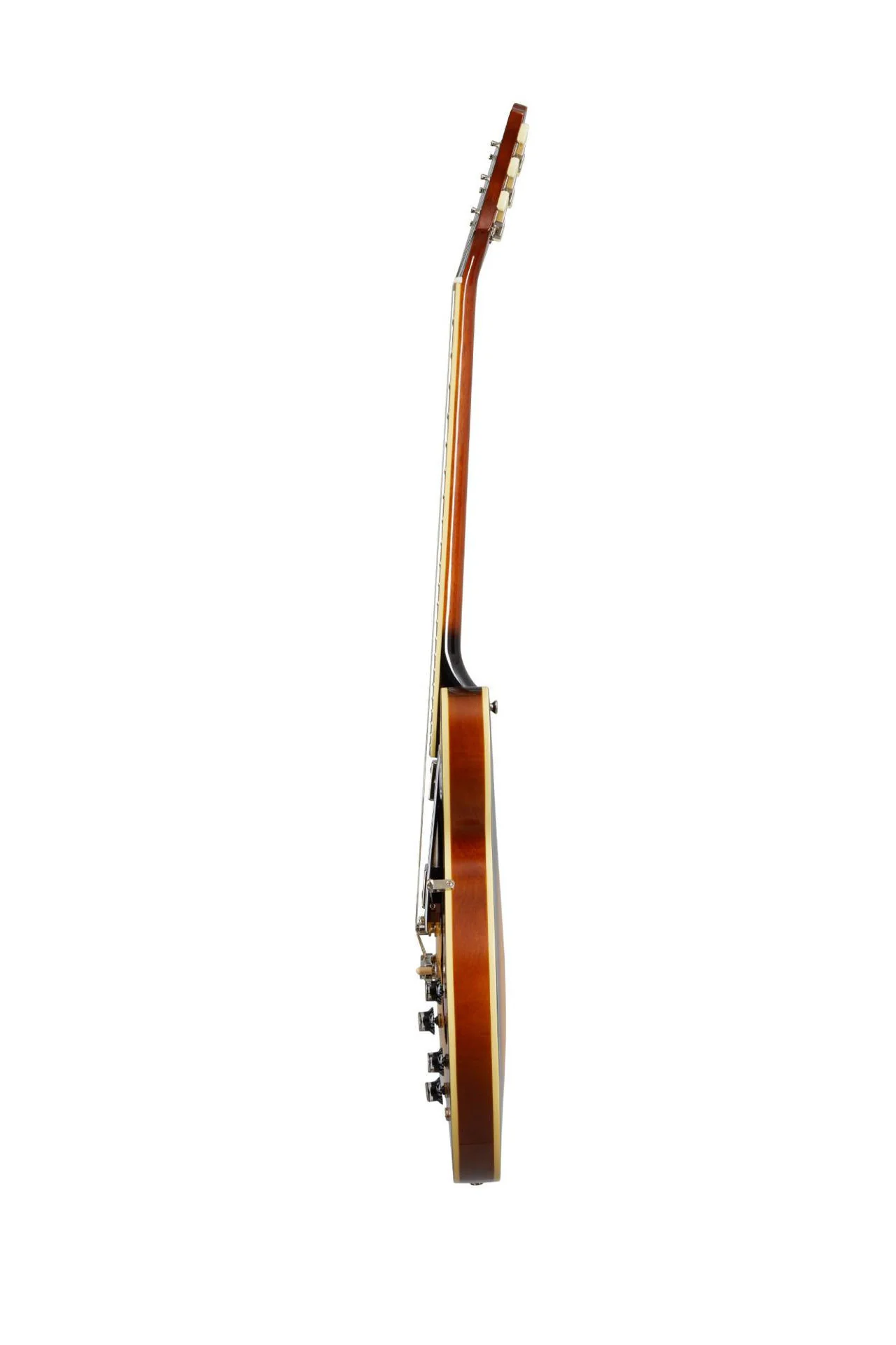 Epiphone ES-335 Semi-Hollow Body Electric Guitar in Vintage Sunburst - Image 2