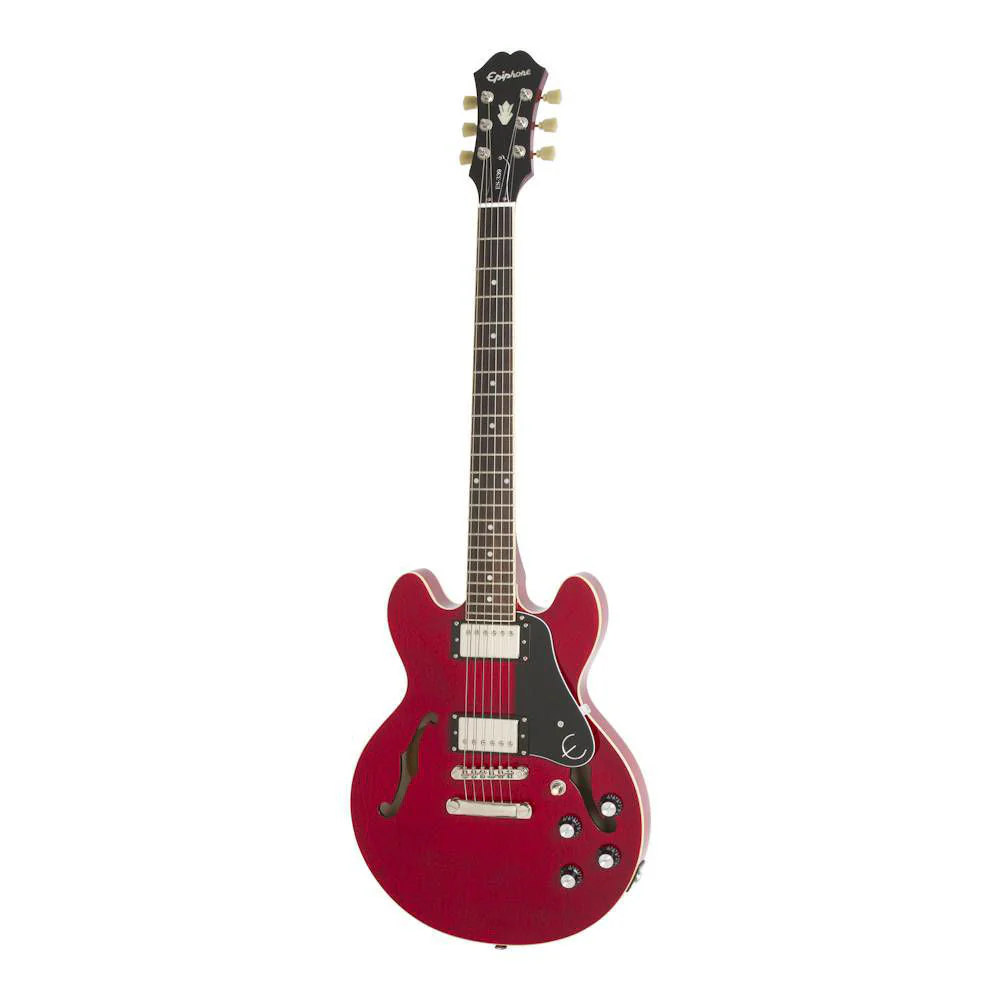 Epiphone ES-339 Semi-Hollow Body Electric Guitar - Cherry Red - Image 4