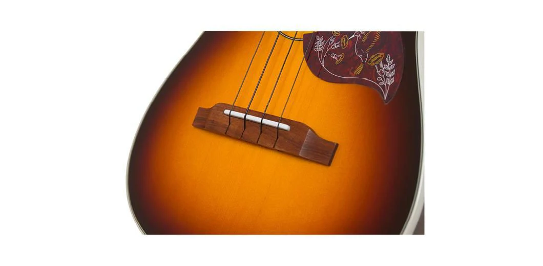 Epiphone Hummingbird Tenor Ukulele in Tobacco Sunburst - Image 2