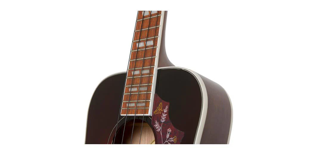 Epiphone Hummingbird Tenor Ukulele in Tobacco Sunburst - Image 6