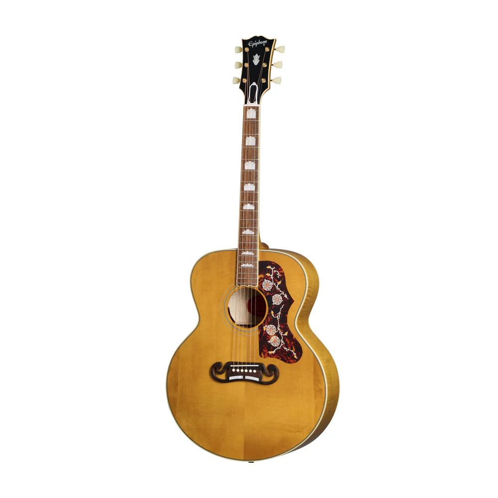 Epiphone Inspired by Gibson 1957 SJ-200 In Hard Case Antique Natural - Image 10