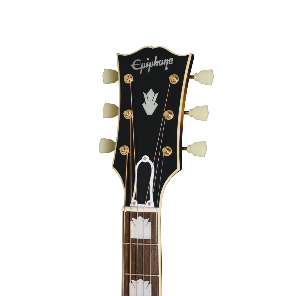 Epiphone Inspired by Gibson 1957 SJ-200 In Hard Case Vintage Sunburst - Image 10
