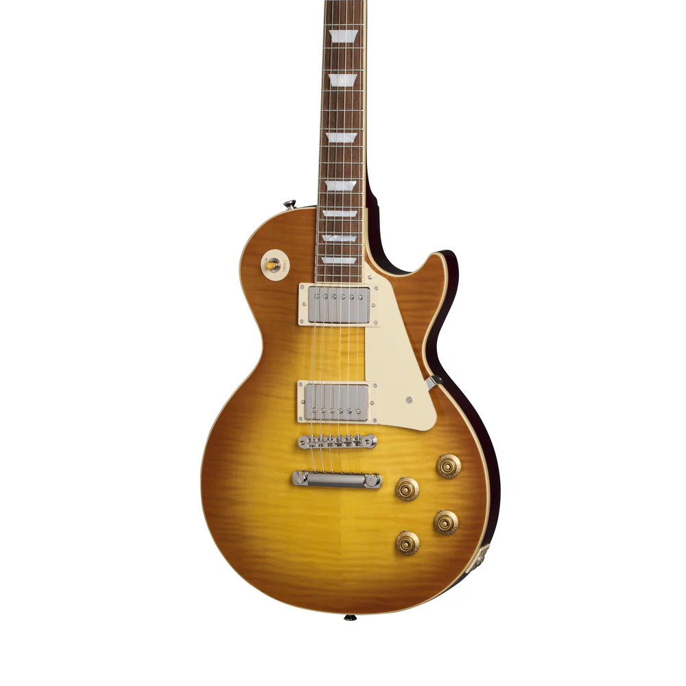 Epiphone Inspired by Gibson 59 Les Paul Standard in Iced Tea Burst - Image 4