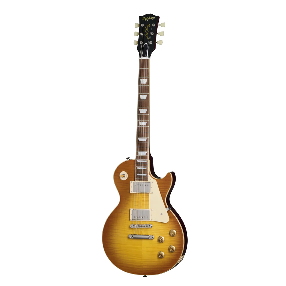 Epiphone Inspired by Gibson 59 Les Paul Standard in Iced Tea Burst - Image 7
