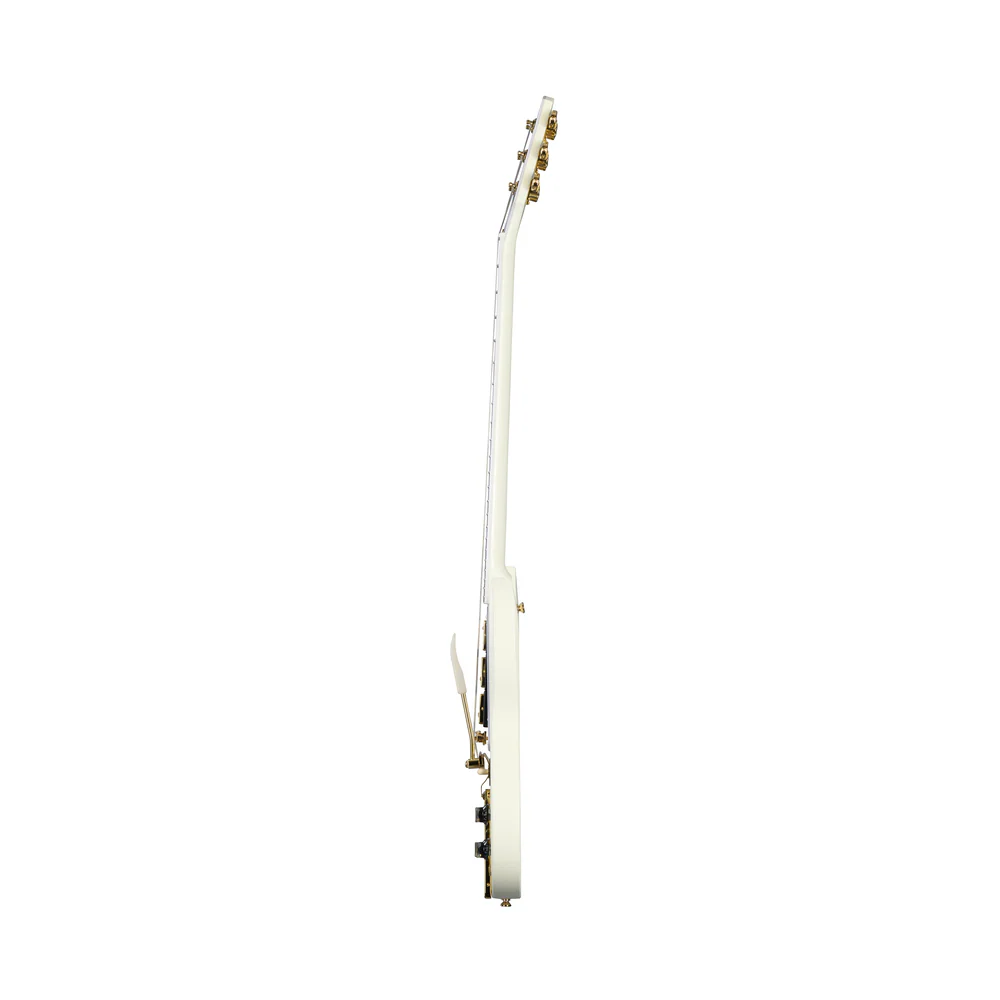 Epiphone Inspired by Gibson 63 Les Paul SG Custom Maestro in White - Image 10
