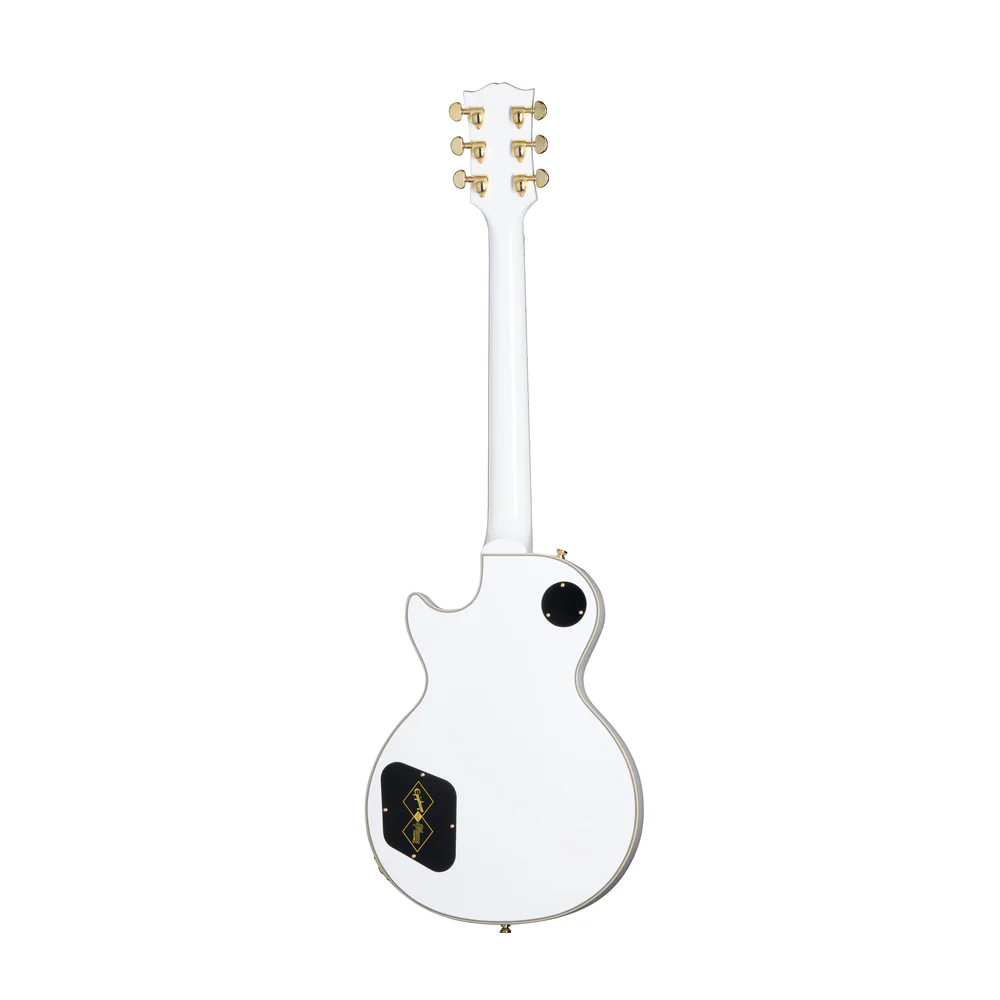 Epiphone Inspired By Gibson Les Paul Custom in Alpine White - Image 2