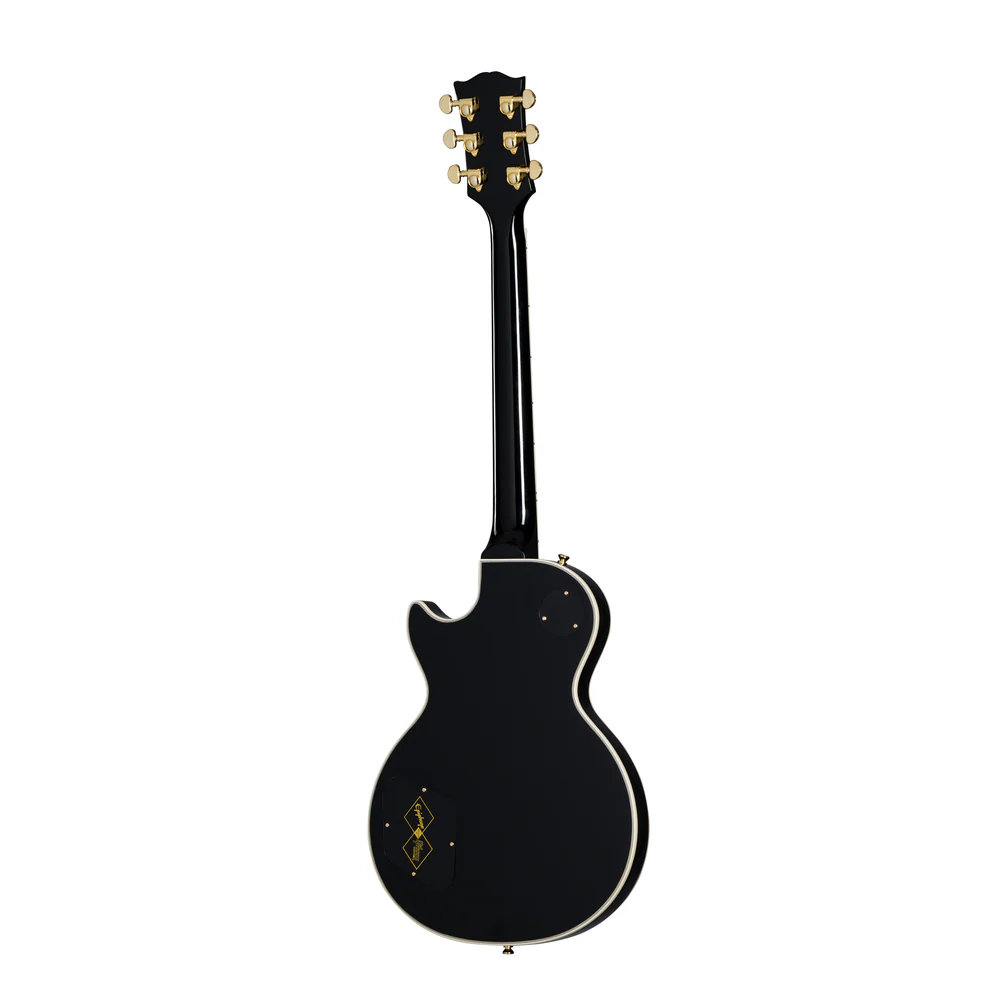 Epiphone Inspired By Gibson Les Paul Custom in Ebony - Image 10