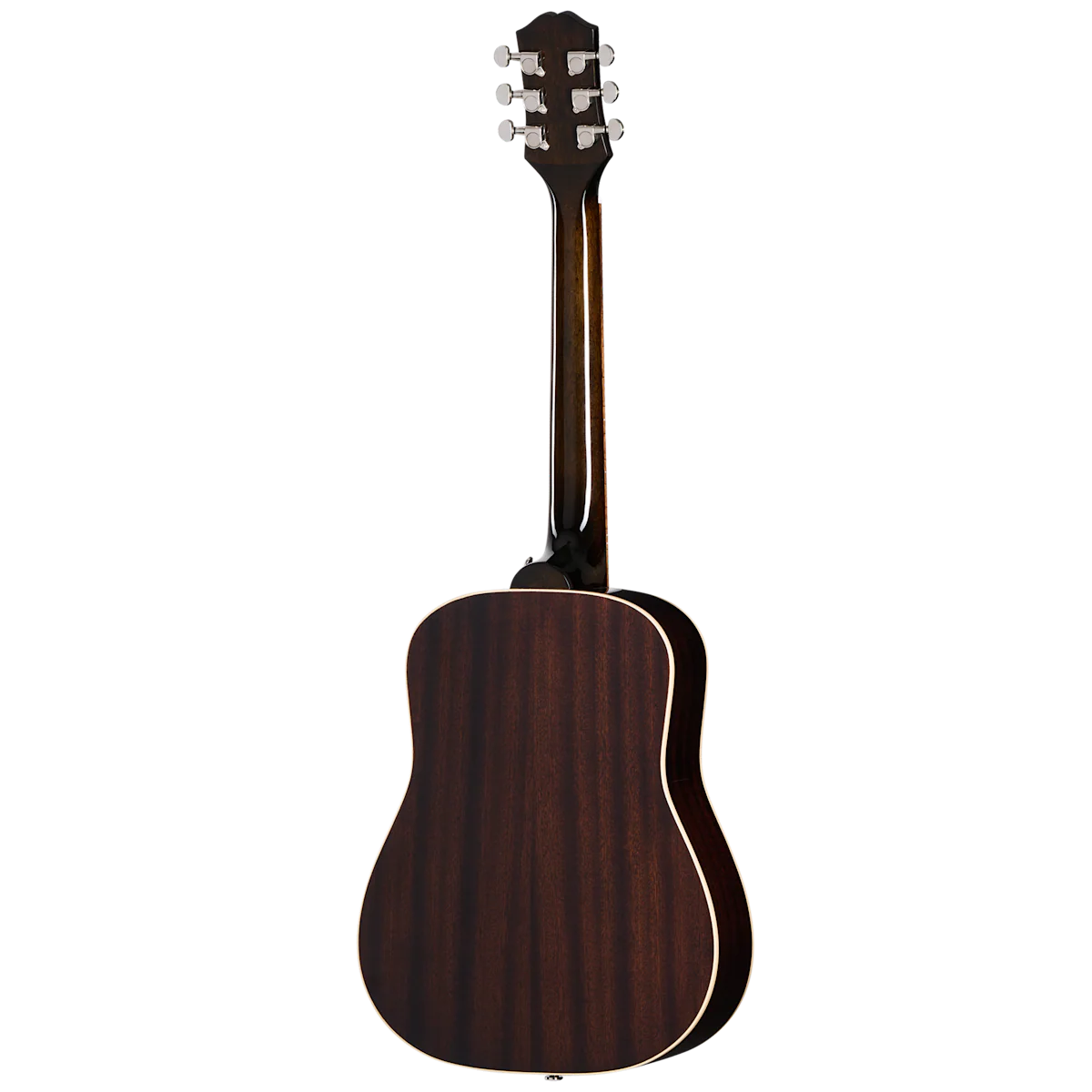 Epiphone J-45 Express Acoustic Guitar w/Gig Bag - Ebony - Image 3