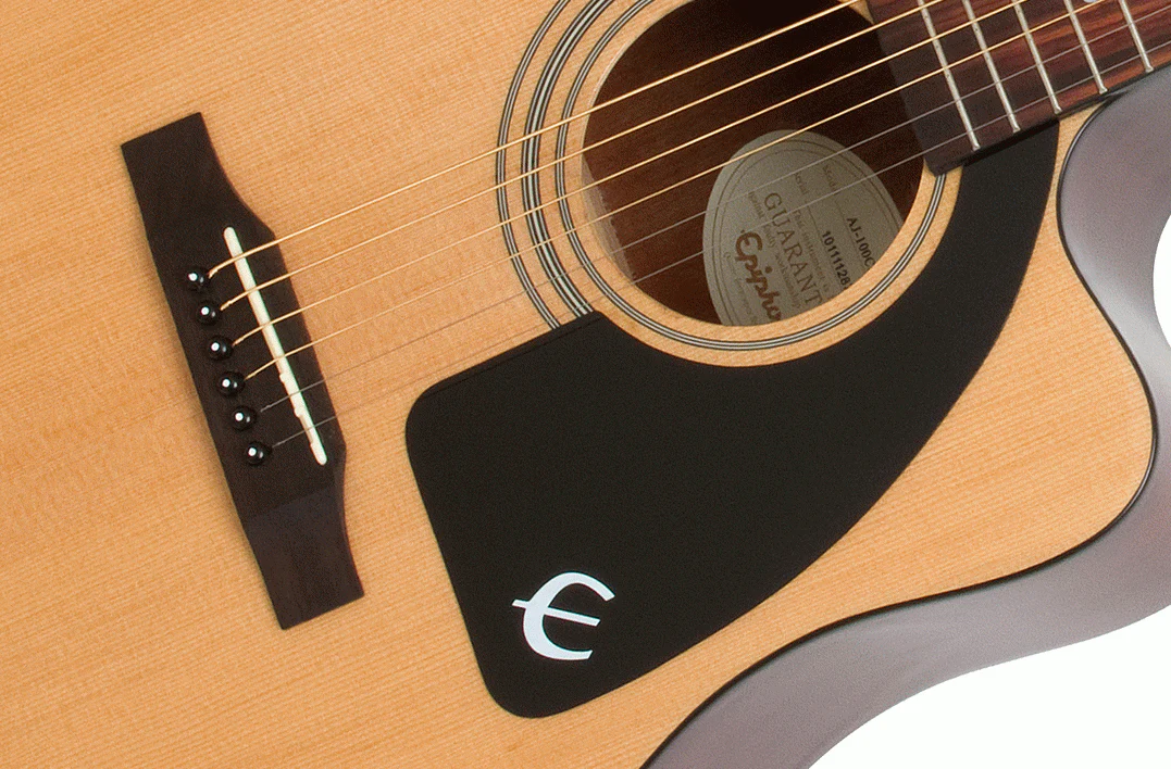 Epiphone J15 EC Acoustic Guitar in Natural - Image 8