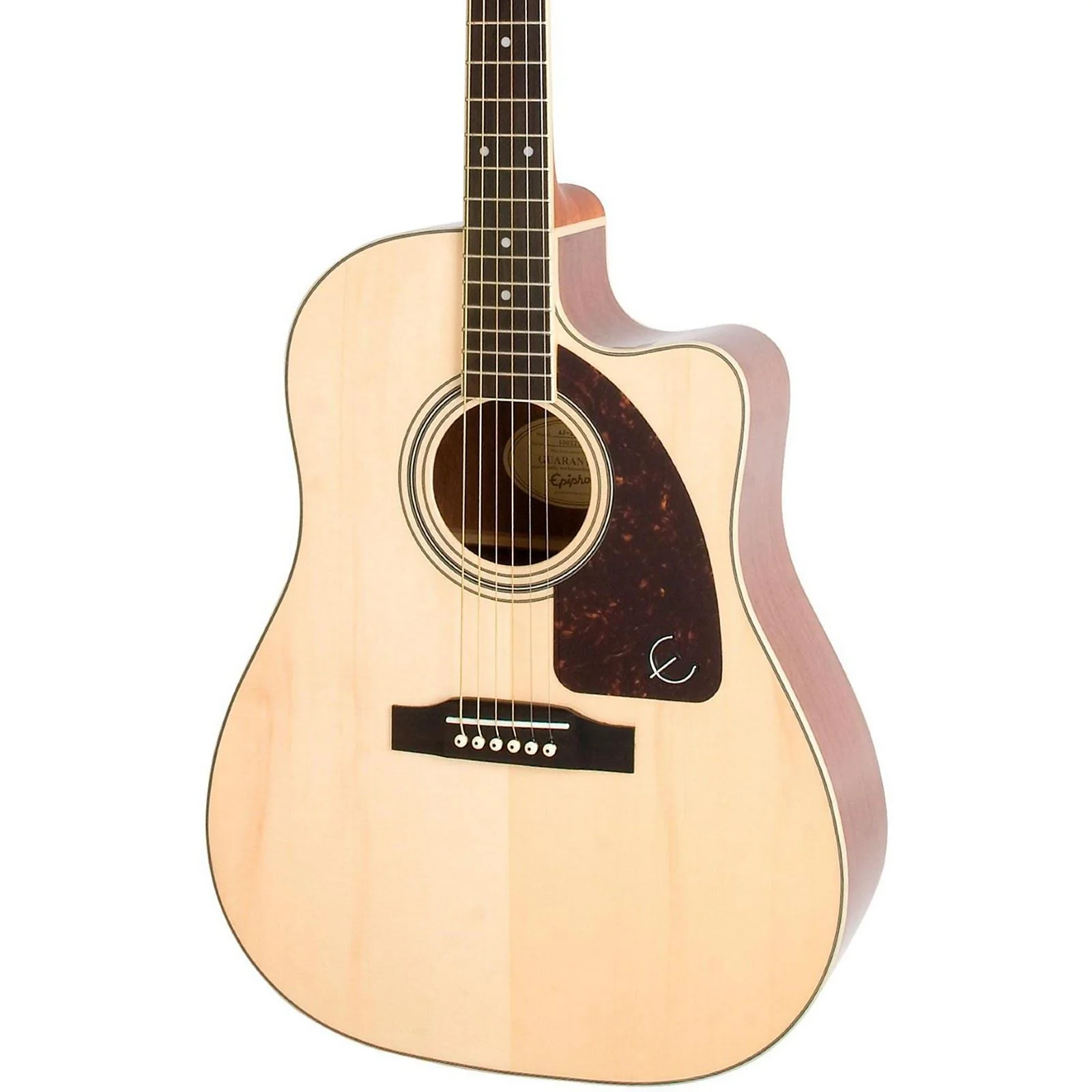 Epiphone J45 EC Studio Acoustic Guitar with Pickup in Natural - Image 2