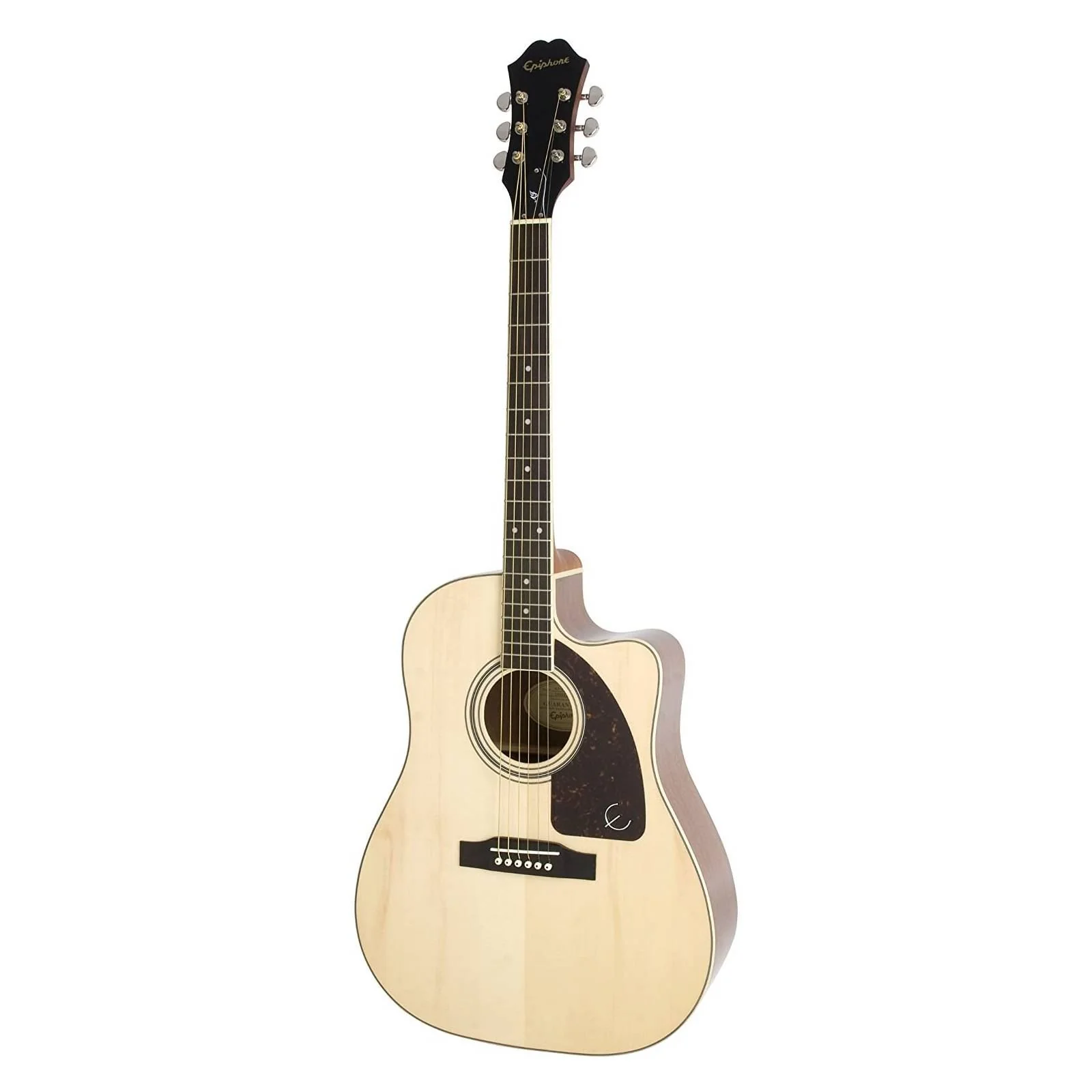 Epiphone J45 EC Studio Acoustic Guitar with Pickup in Natural - Image 8