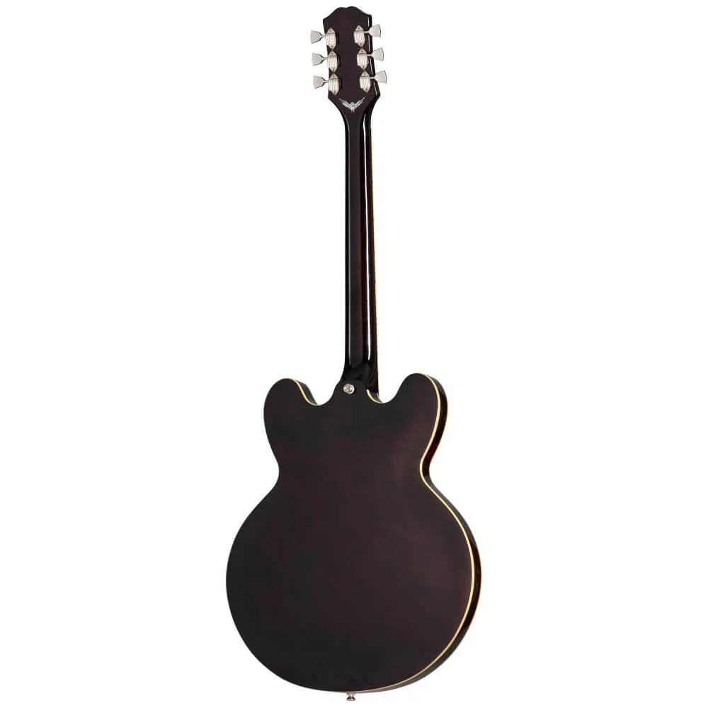 Epiphone Jim James ES-335 Hollowbody Electric Guitar - Seventies Walnut - Image 11
