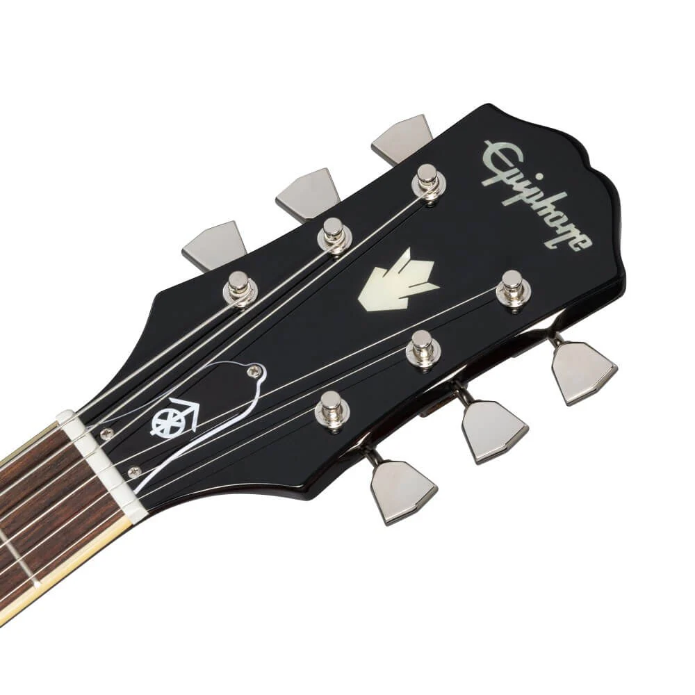Epiphone Jim James ES-335 Hollowbody Electric Guitar - Seventies Walnut - Image 16