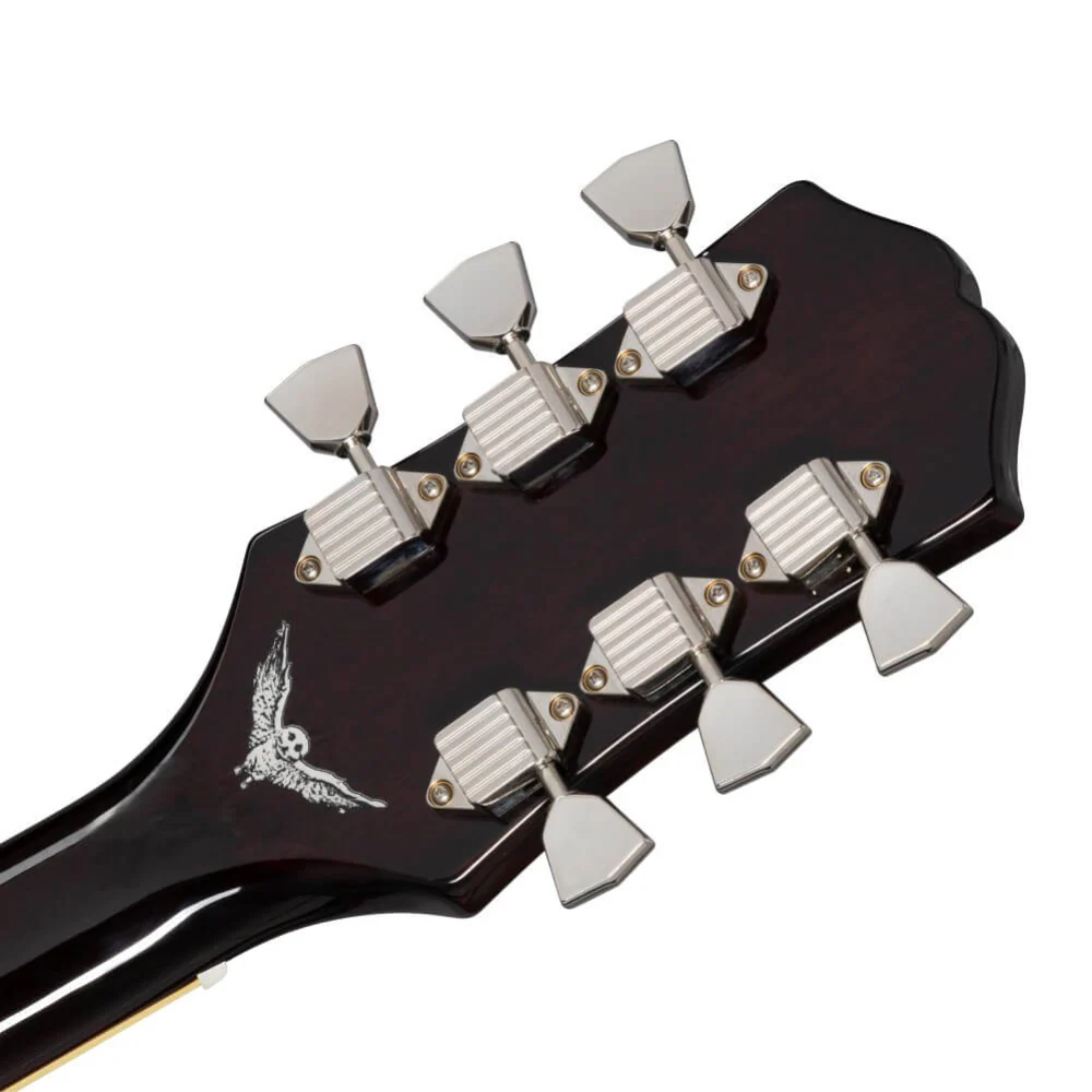 Epiphone Jim James ES-335 Hollowbody Electric Guitar - Seventies Walnut - Image 7