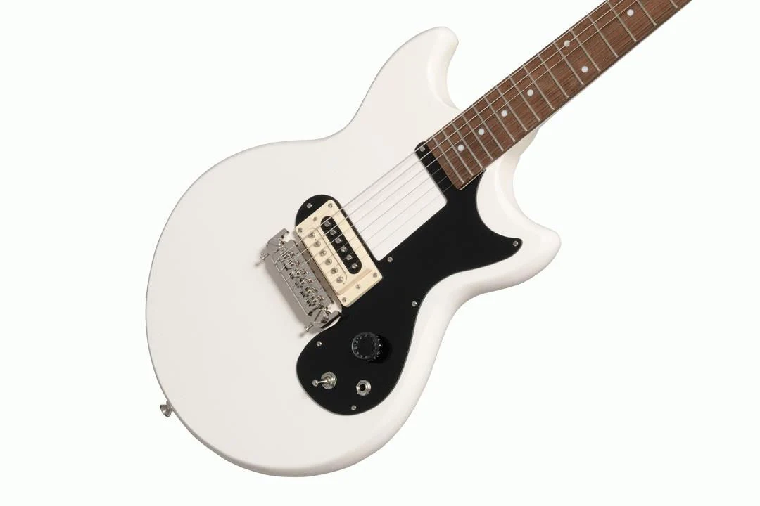 Epiphone Joan Jett Electric Guitar with Gig Bag - Olympic Special White - Image 3