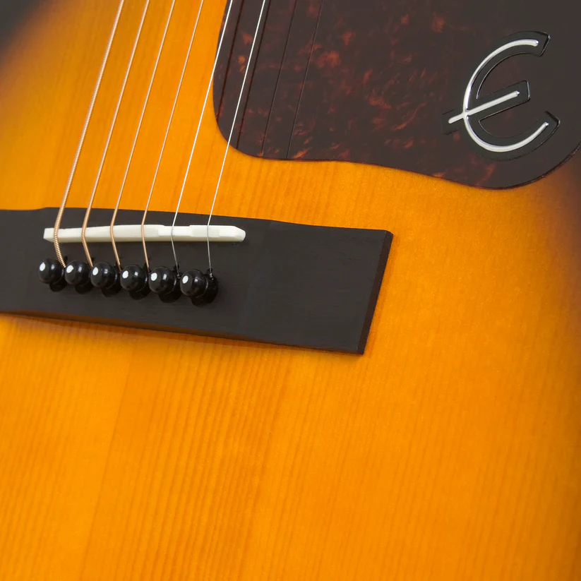Epiphone L00 Standard Left-handed Acoustic Guitar in Vintage Sunburst - Image 4