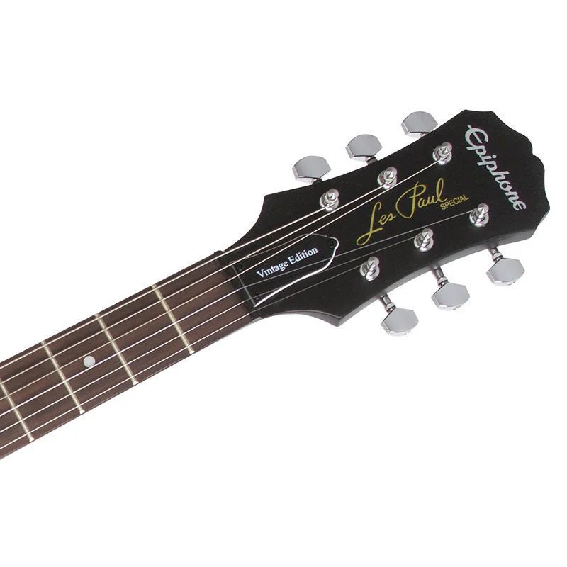 Epiphone Les Paul Special Satin E1 Electric Guitar - Ebony - Image 4