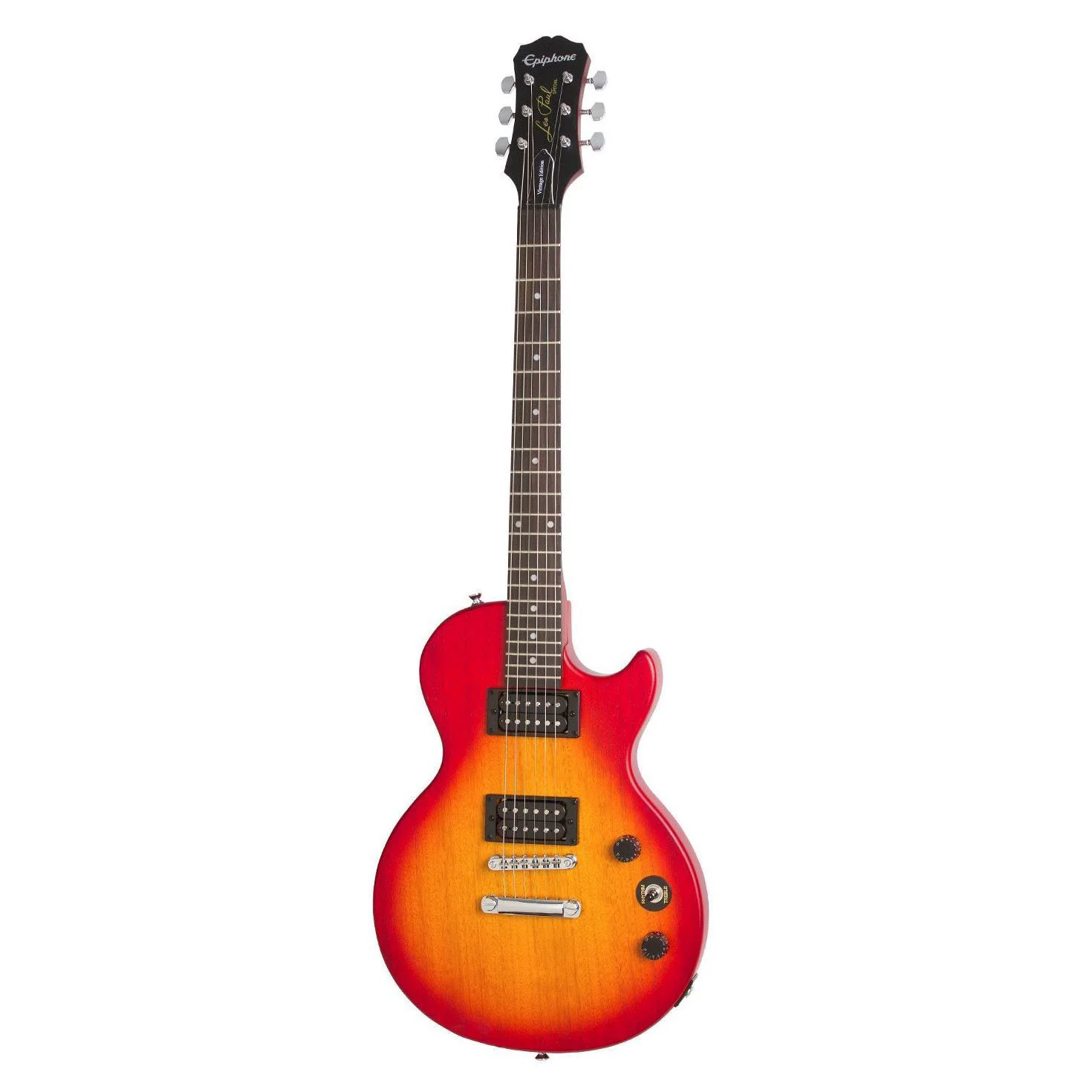 Epiphone Les Paul Special VE Electric Guitar - Vintage Worn Heritage Cherry Sunburst - Image 2