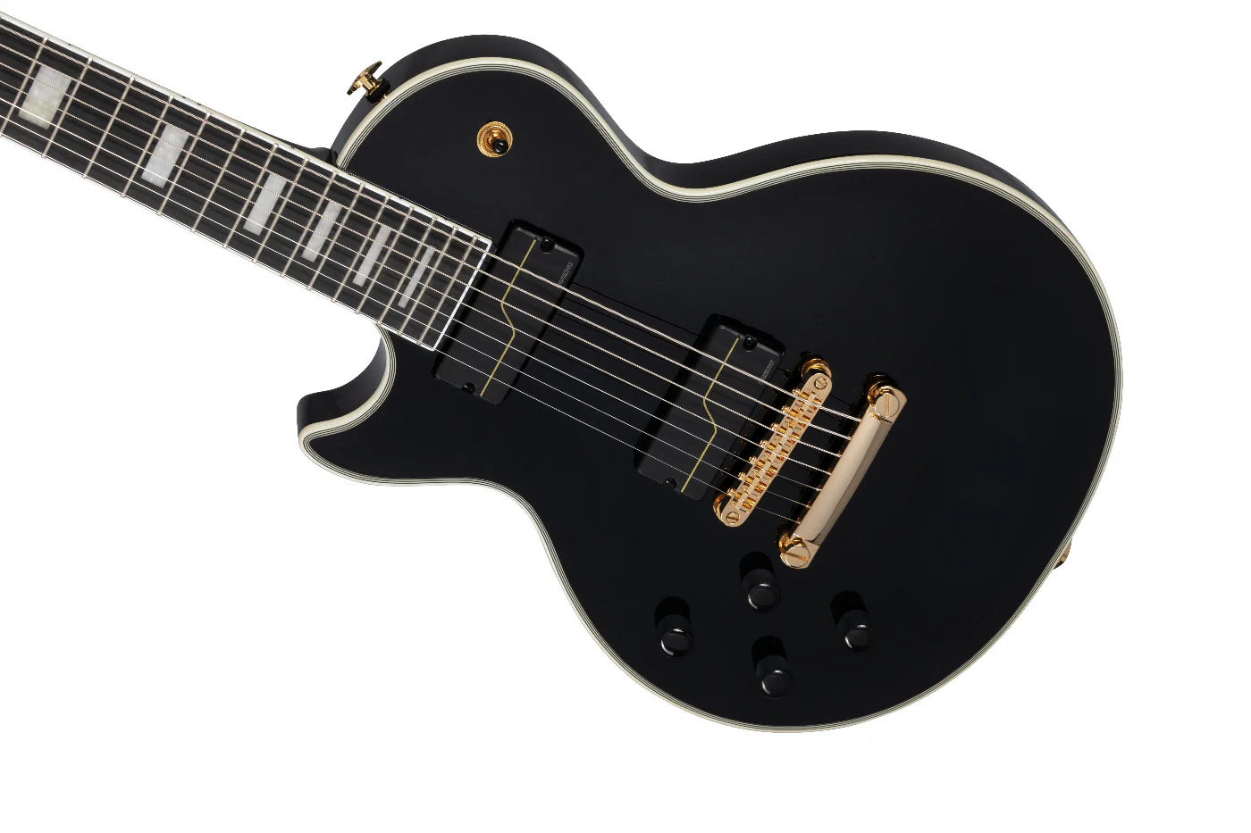 Epiphone Matt Heafy 7-String Electric Guitar Ebony Left Handed with Case - Image 4