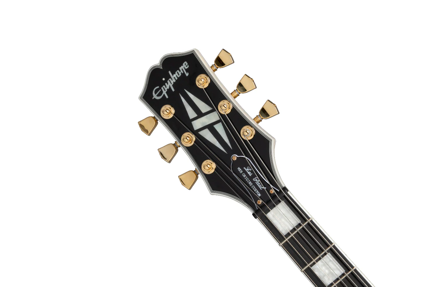 Epiphone Matt Heafy LP Custom Electric Guitar White Left Handed with Case - Image 5
