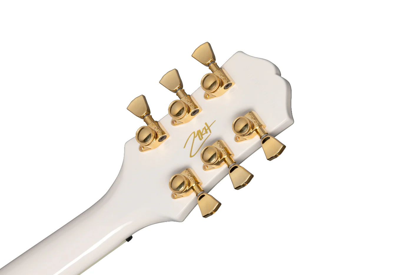 Epiphone Matt Heafy LP Custom Electric Guitar White Left Handed with Case - Image 6