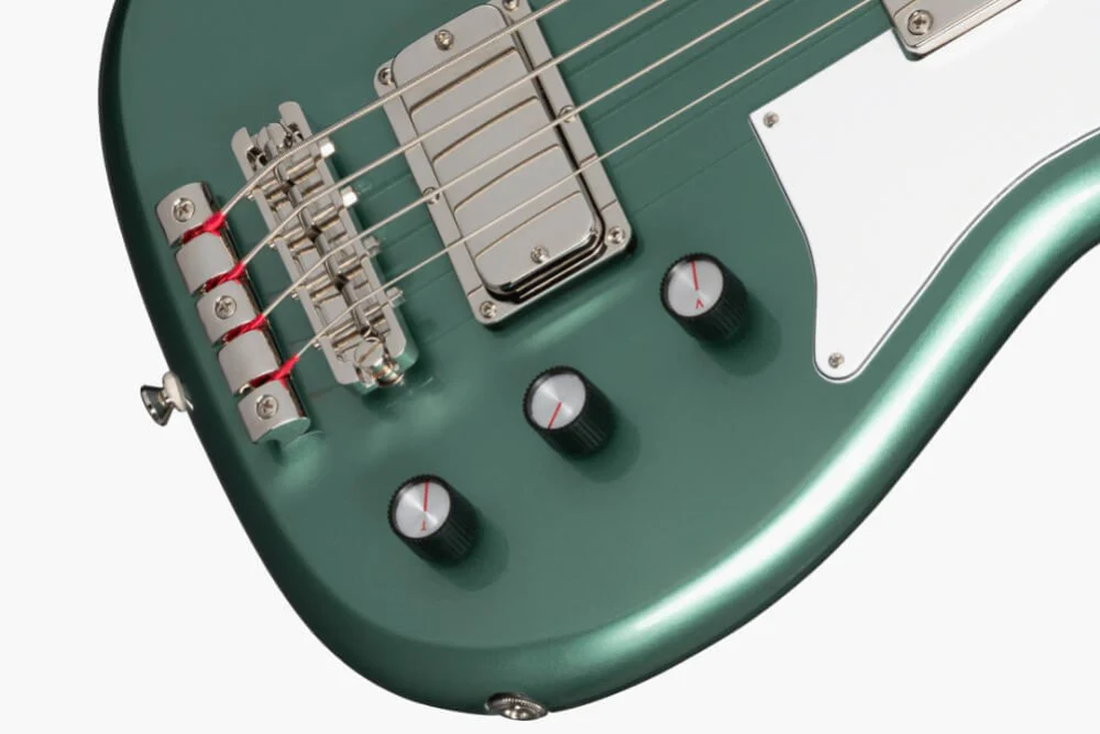 Epiphone Newport Electric Bass Guitar - Pacific Blue - Image 5