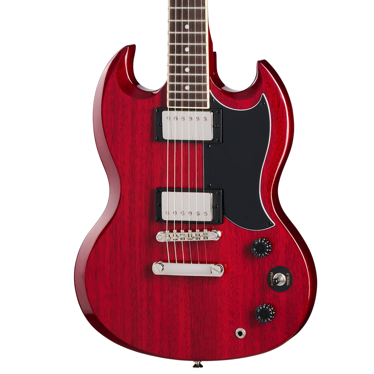 Epiphone SG Tribute Electric Guitar - Cherry - Image 4