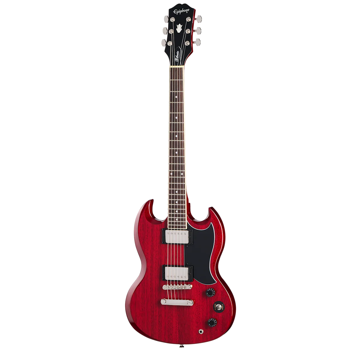 Epiphone SG Tribute Electric Guitar - Cherry - Image 5