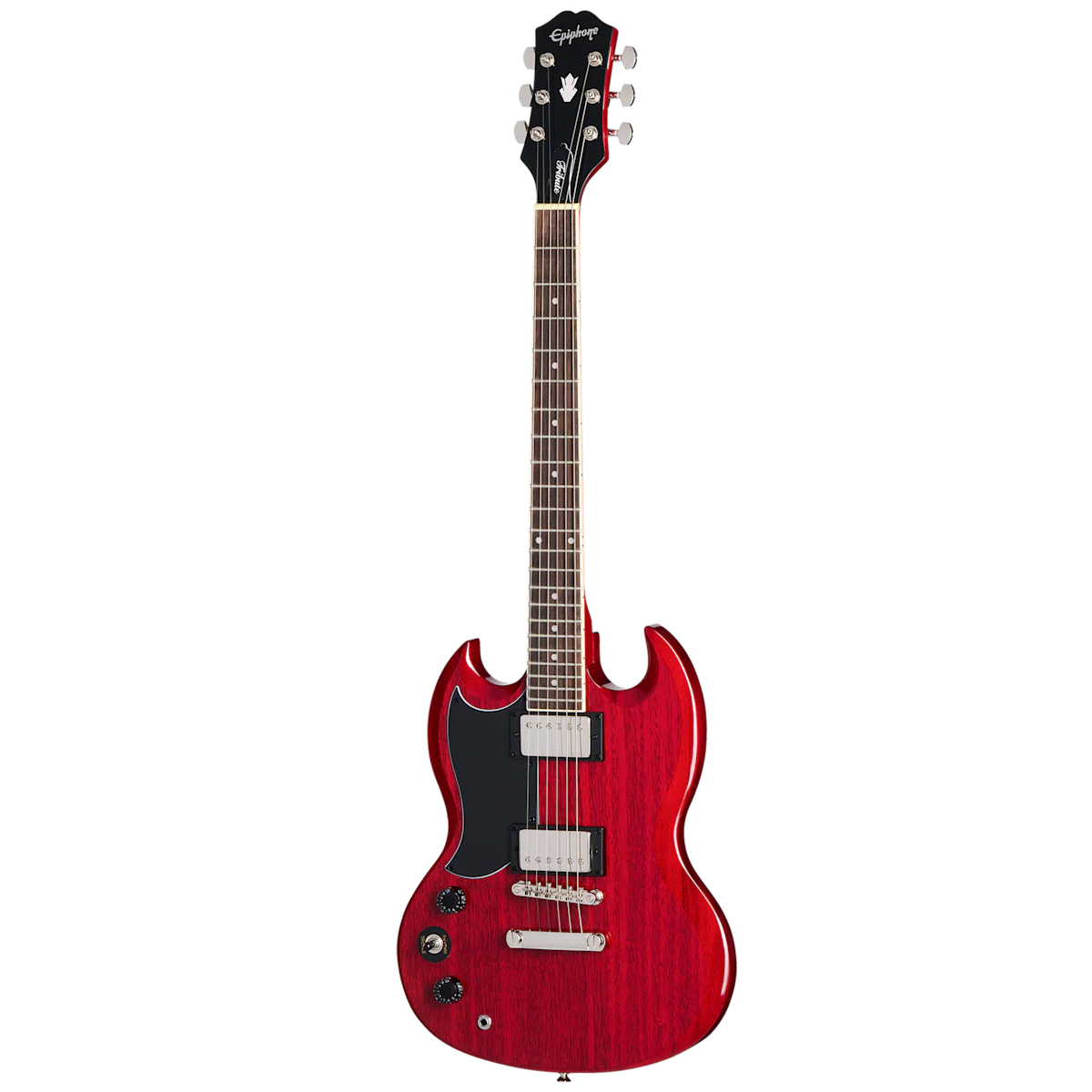 Epiphone SG Tribute Electric Guitar - Cherry (LH) - Image 4