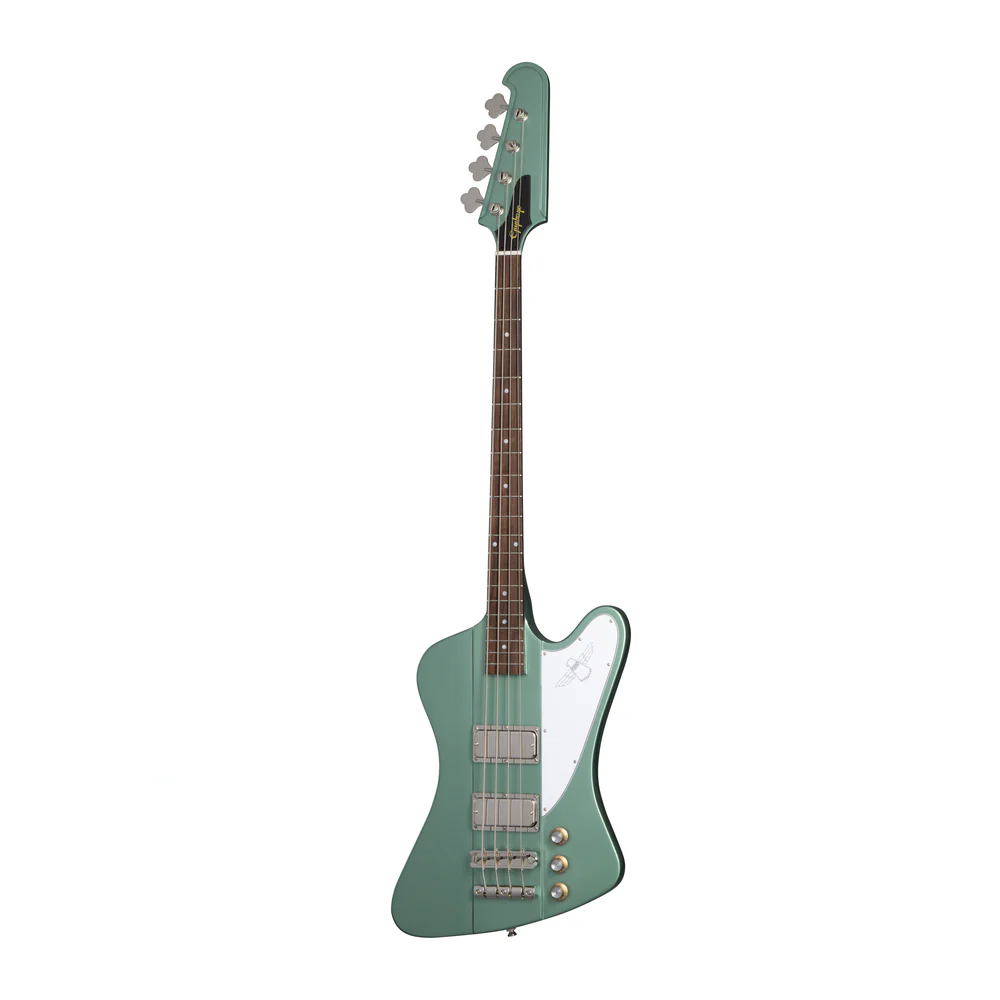 Epiphone Thunderbird 64 Electric Bass Guitar in Inverness Green - Image 9