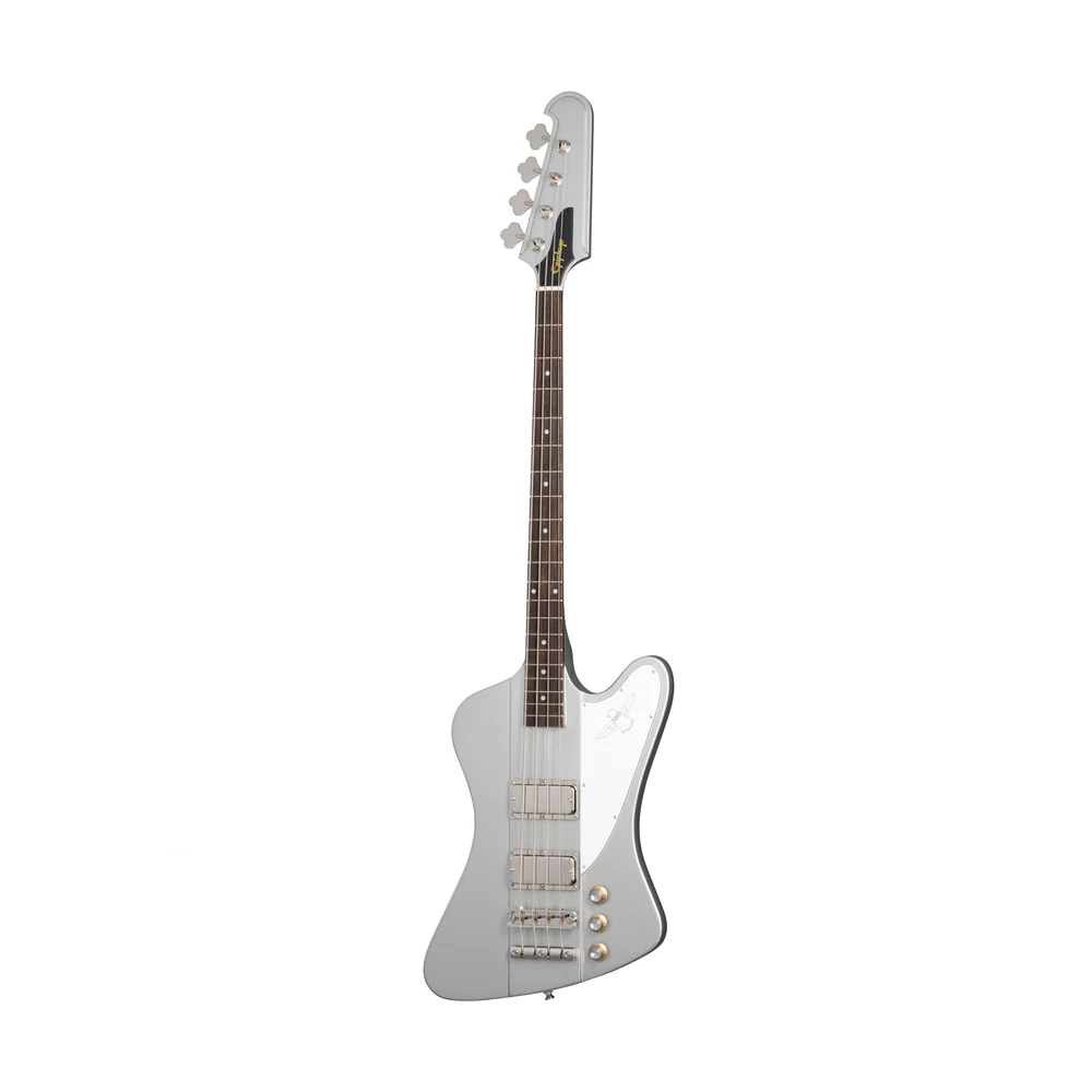 Epiphone Thunderbird 64 Electric Bass Guitar in Silver Mist - Image 10