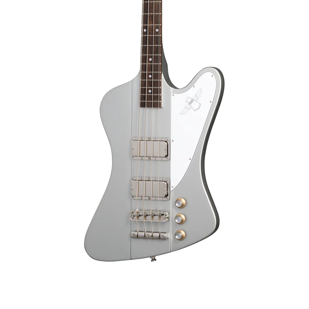 Epiphone Thunderbird 64 Electric Bass Guitar in Silver Mist - Image 7
