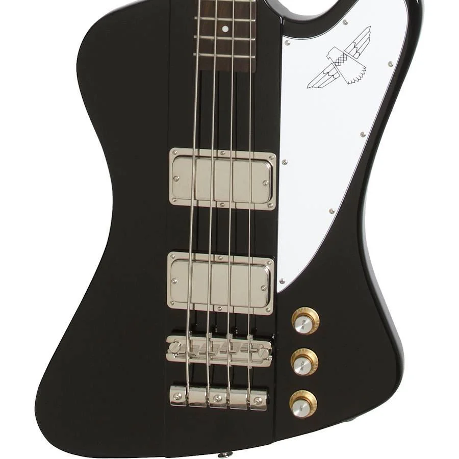 Epiphone Thunderbird Vintage Pro Bass Guitar Ebony - Image 6