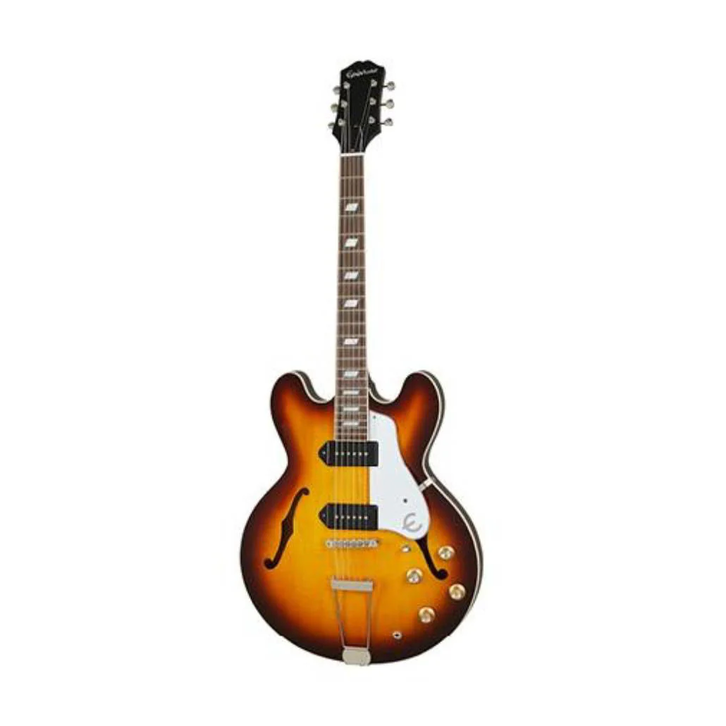 Epiphone USA Casino Hollow Body Electric Guitar in Vintage Burst - Image 5