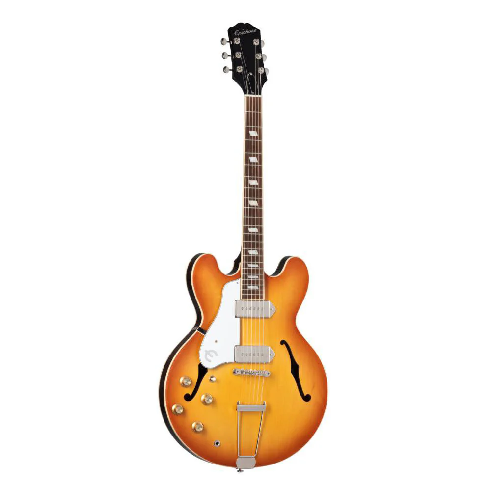 Epiphone USA Casino Left-Handed Electric Guitar - Royal Tan - Image 2