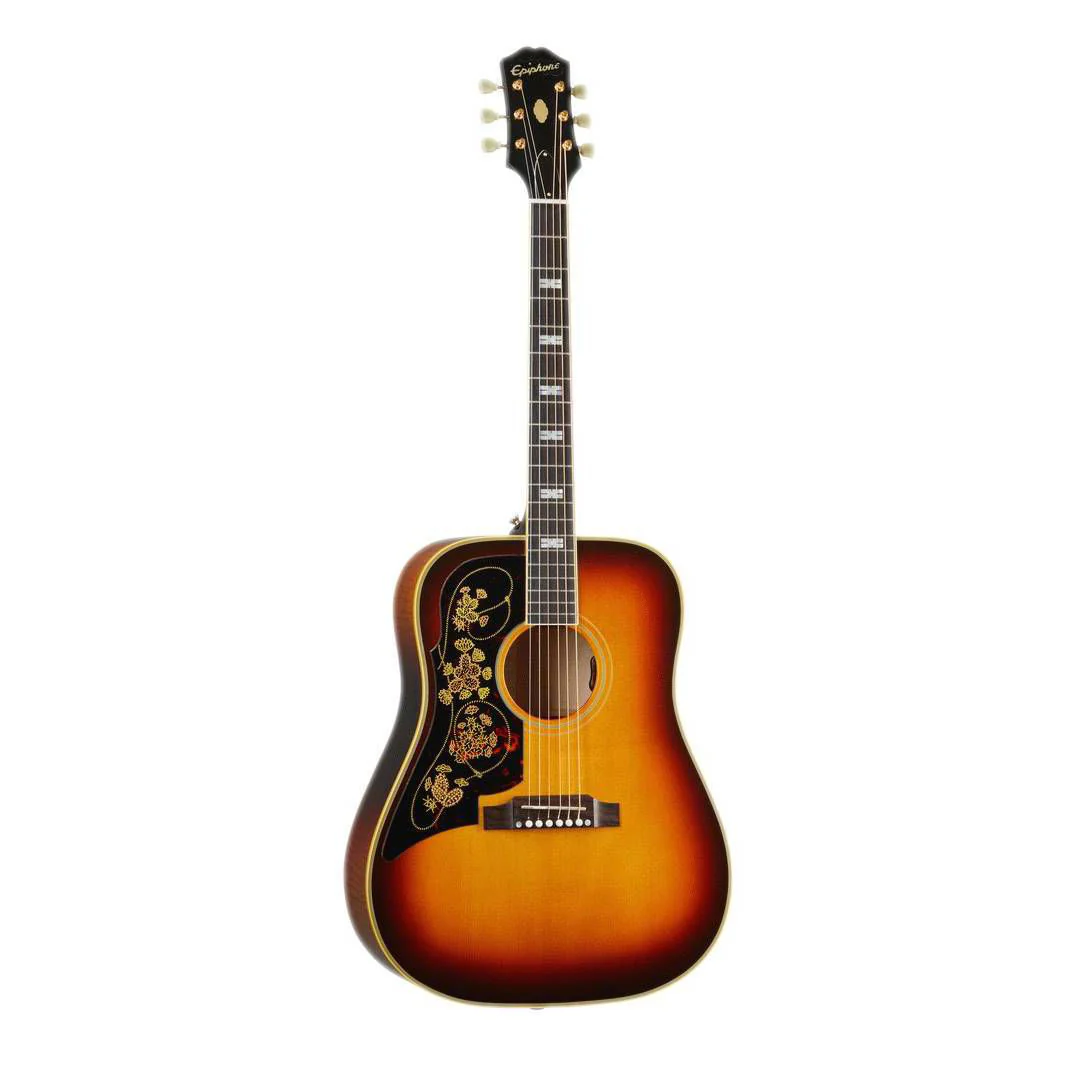 Epiphone USA Frontier Left-Handed Acoustic Guitar - Frontier Burst - Image 2
