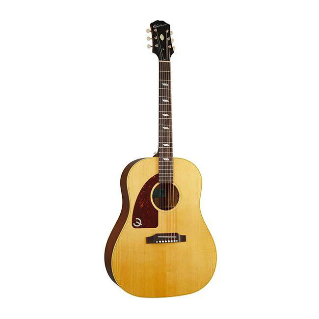 Epiphone USA Texan Left-Handed Acoustic Guitar - Antique Natural - Image 2
