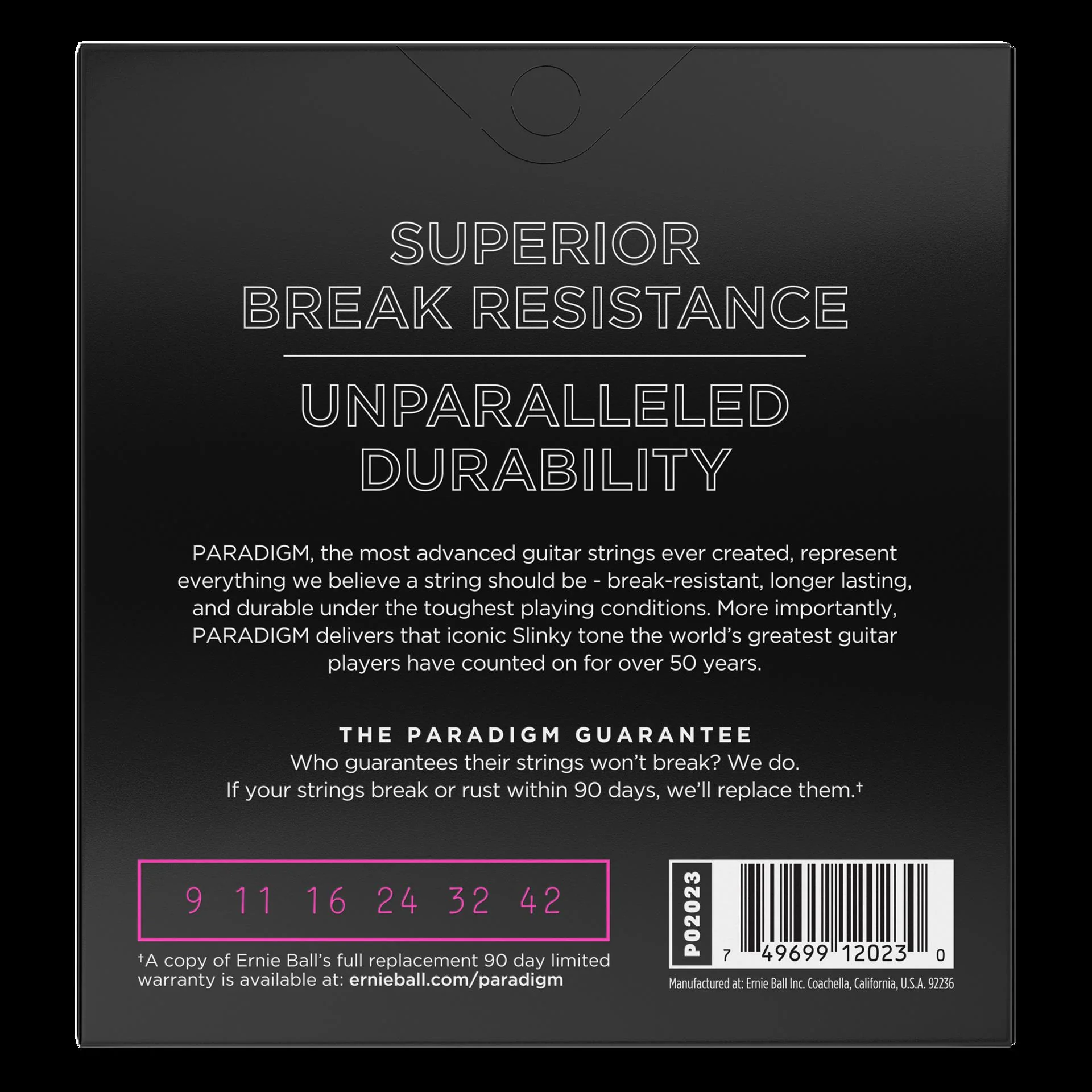 Ernie Ball 2023 Paradigm Super Slinky Electric Guitar Strings - Image 4