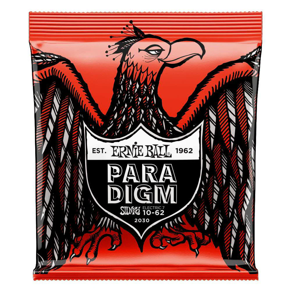 Ernie Ball 2030 10-62  Paradigm Skinny Top Heavy Bottom Slinky Paradigm 7- String Electric Guitar Strings - Image 2