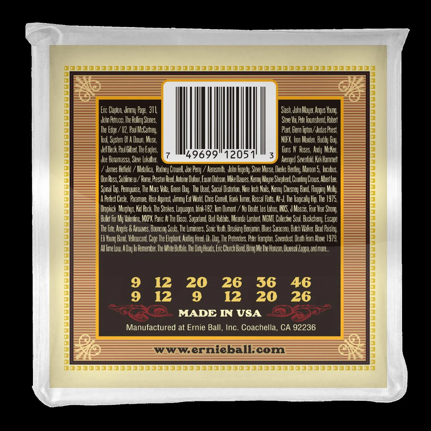 Ernie Ball 2051 Earthwood Silk & Steel Soft 12-String 80 20 Bronze Acoustic Guitar Strings - Image 2