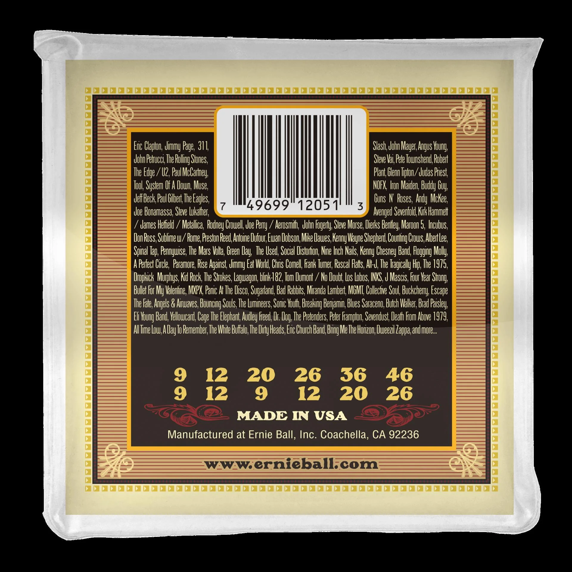 Ernie Ball 2051 Earthwood Silk & Steel Soft 12-String 80 20 Bronze Acoustic Guitar Strings - Image 3
