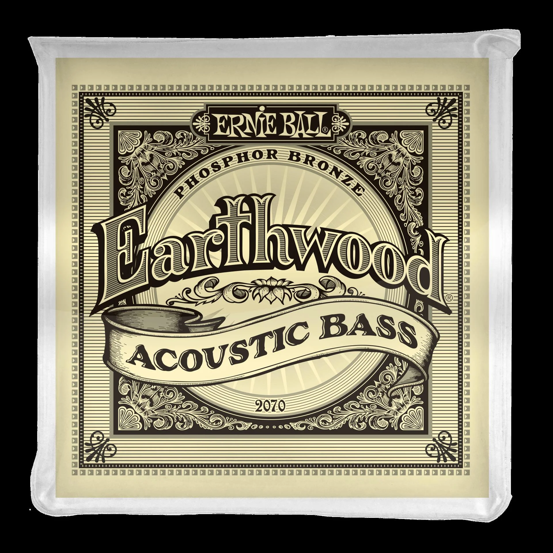 Ernie Ball 2070 Earthwood Phosphor Bronze Acoustic Bass Strings - Image 4