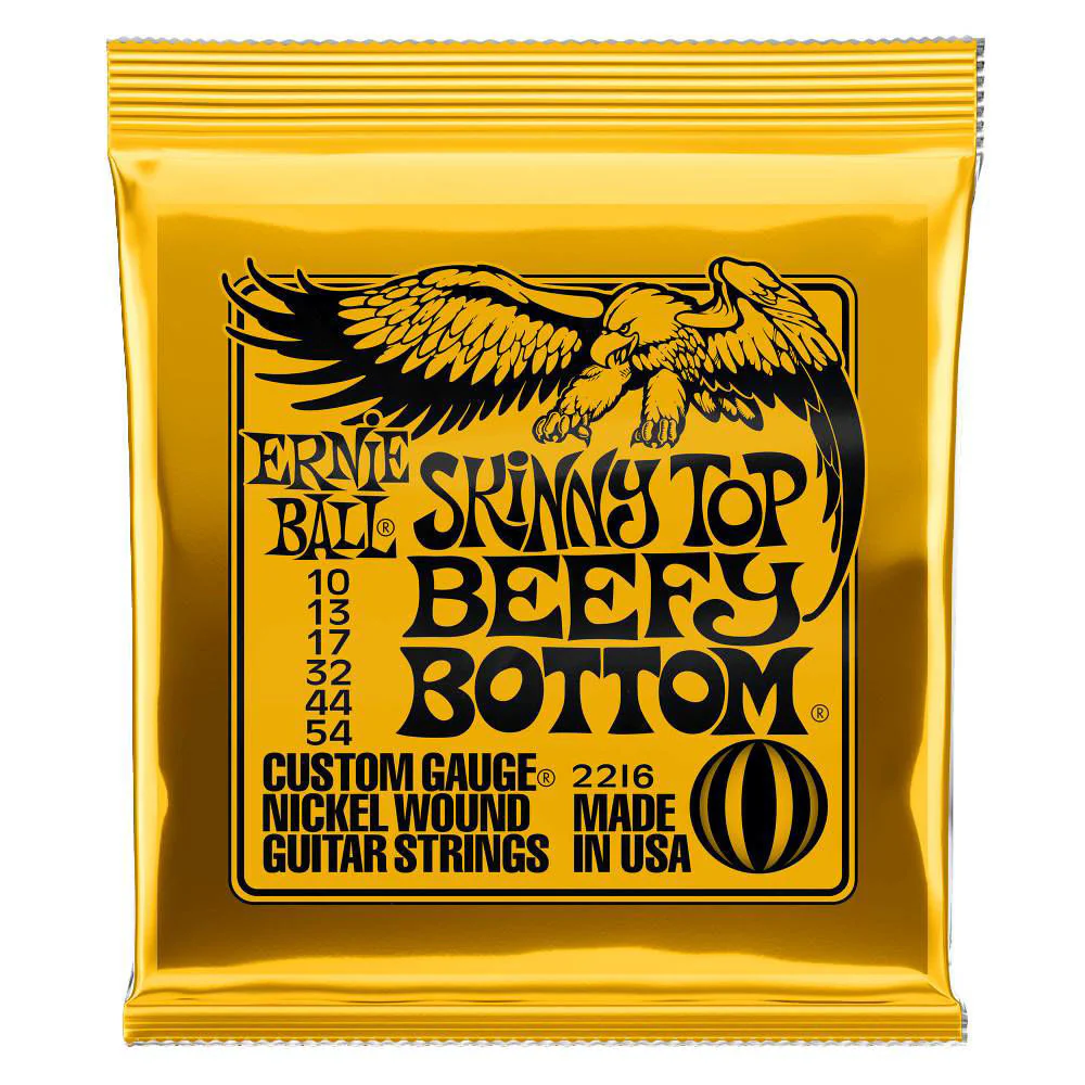 Ernie Ball 2216 10 - 54 Skinny Top Beefy Bottom Slinky Nickel Wound Electric Guitar Strings - Image 2