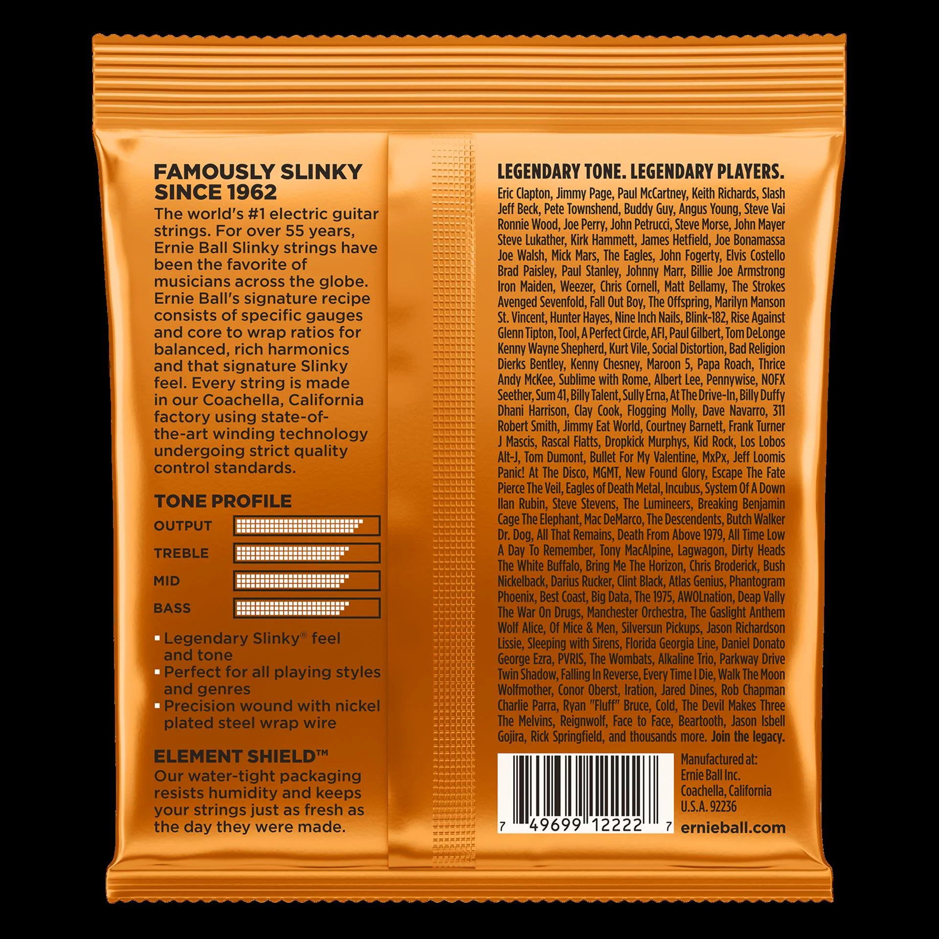 Ernie Ball 2222 Hybrid Slinky Nickel Wound Electric Guitar Strings - Image 3