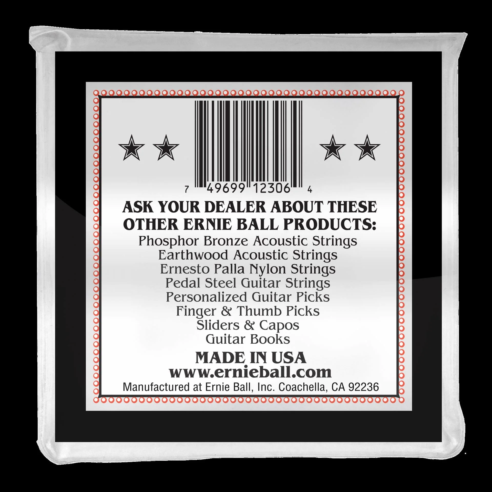 Ernie Ball 2306 Light Loop End Stainless Steel Tenor Banjo Guitar Strings - Image 4