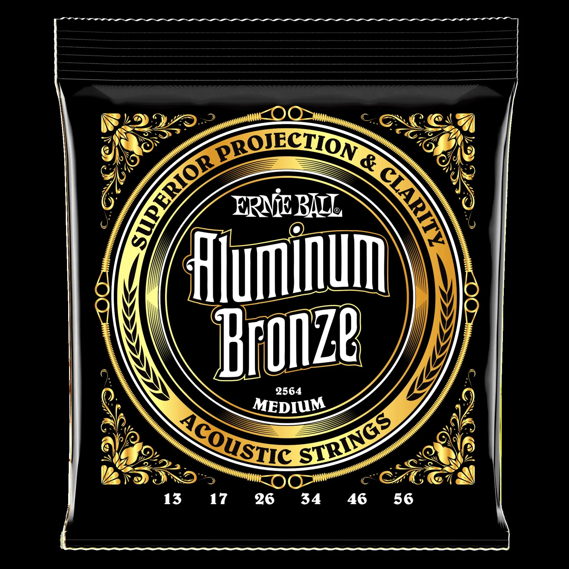 Ernie Ball 2564 Medium Aluminum Bronze Acoustic Guitar Strings - Image 3