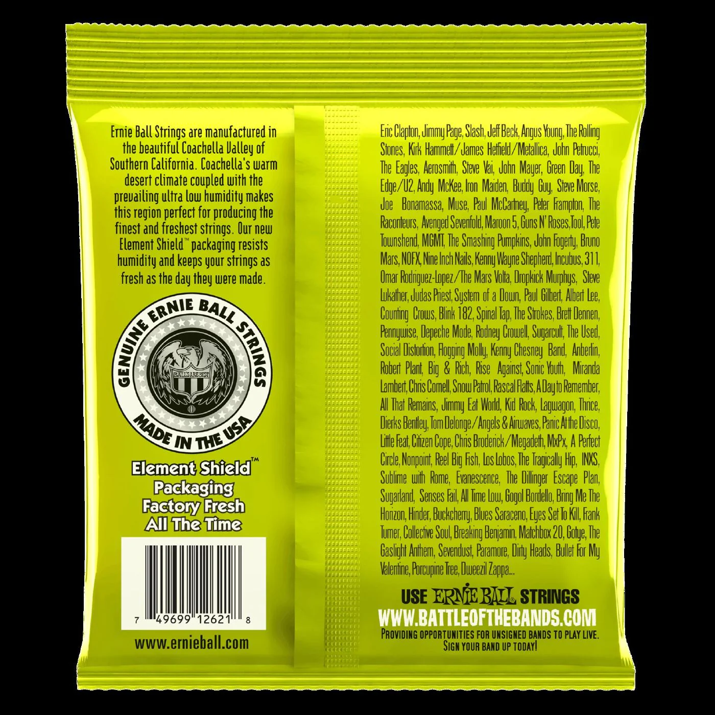 Ernie Ball 2621 Regular Slinky 7-String Nickel Wound Electric Guitar Strings - Image 2
