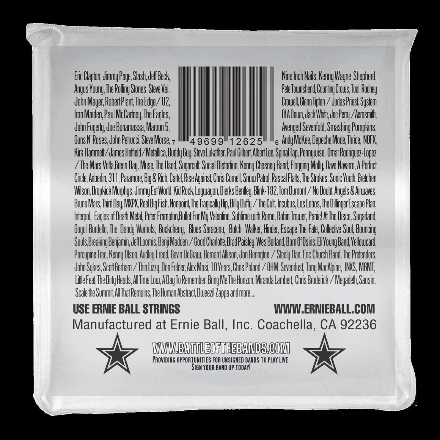Ernie Ball 2625 Slinky 8-String Nickel Wound Electric Guitar Strings - Image 2