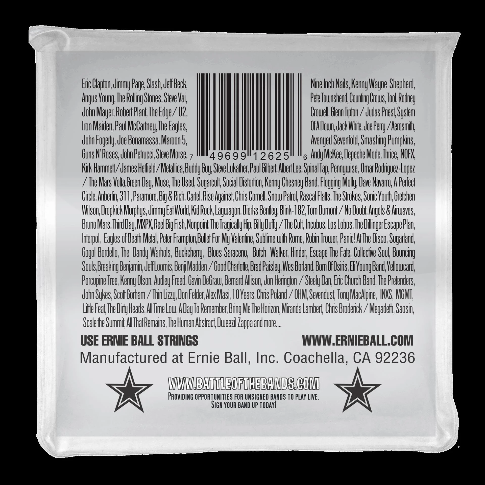 Ernie Ball 2625 Slinky 8-String Nickel Wound Electric Guitar Strings - Image 4