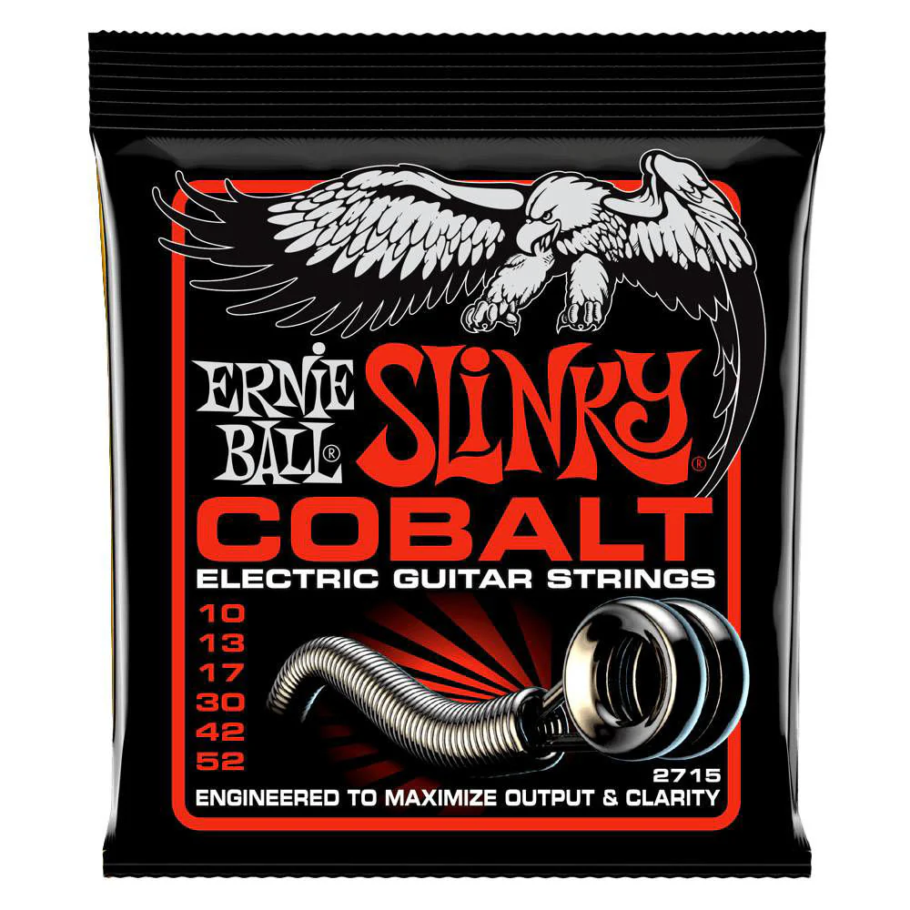 Ernie Ball 2715 10-52 Skinny Top Heavy Bottom Slinky Cobalt Electric Guitar Strings - Image 2